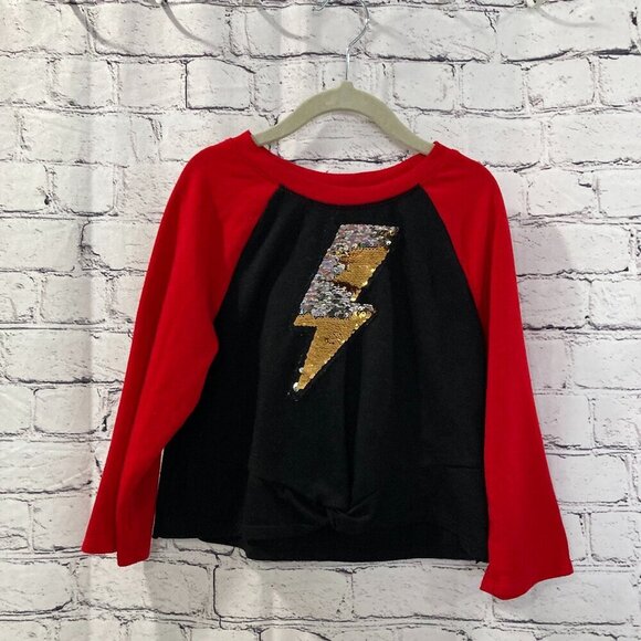 5 for $10 Girls Wonder Nation sweatshirt Size M - Picture 1 of 3